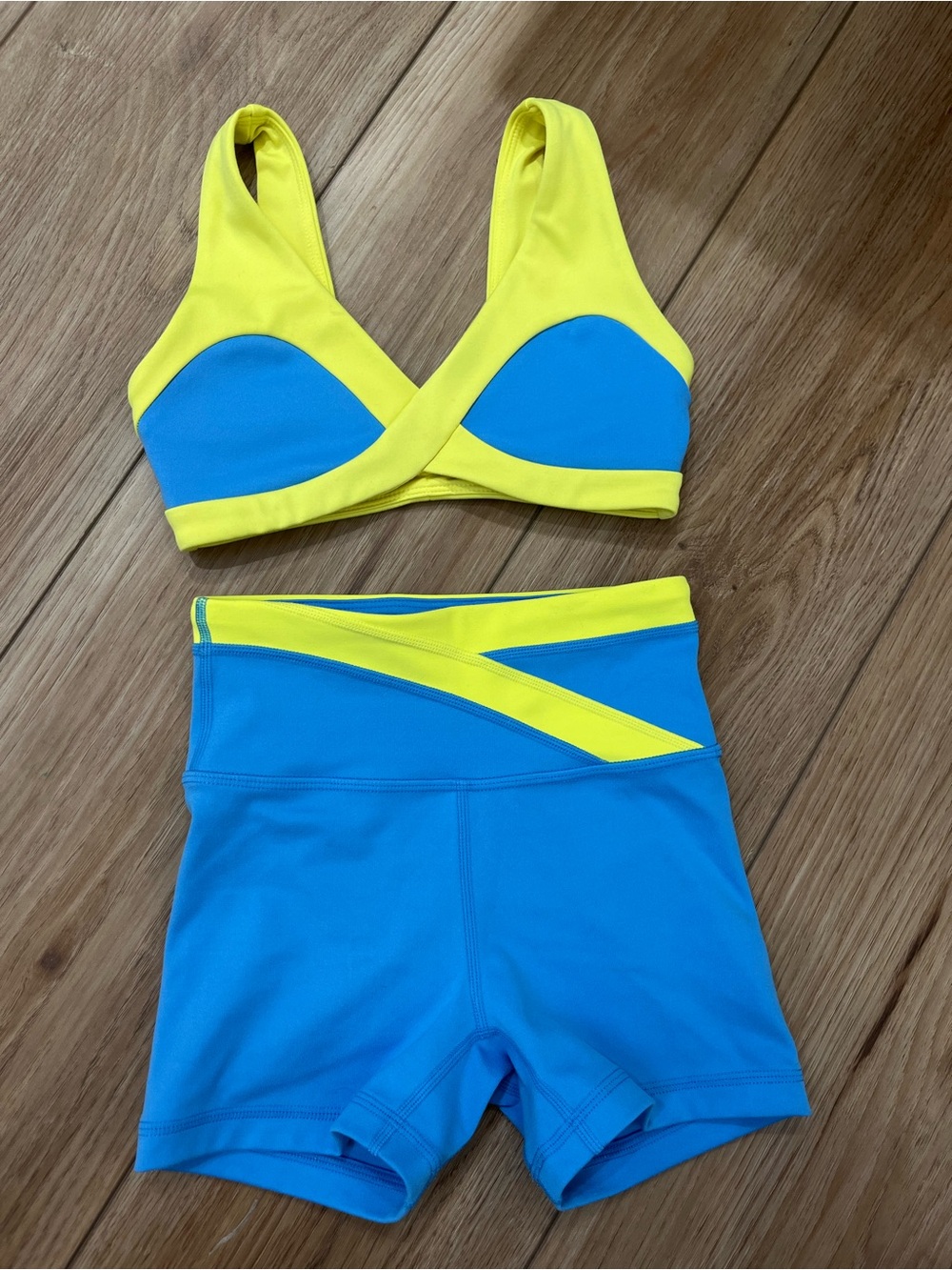 Jo+Jax blue and yellow dance set YM